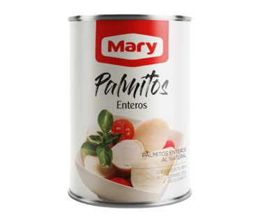 PALMITOS ENTEROS MARY LAT 400G