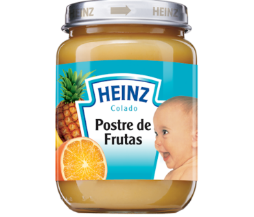 COMPOTA HEINZ POSTRE F. VIDRIO 186G