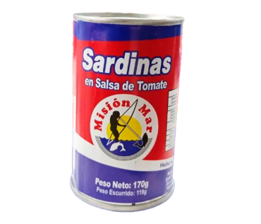 SARDINA MISION MAR TOMATE 170G