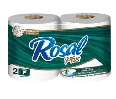 PAPEL HIG. ROSAL 215H 2ROLLOS