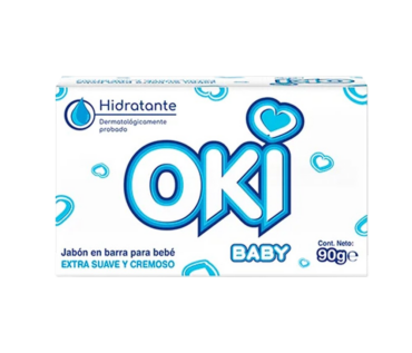JABON OKI BARRA BEBE 90G