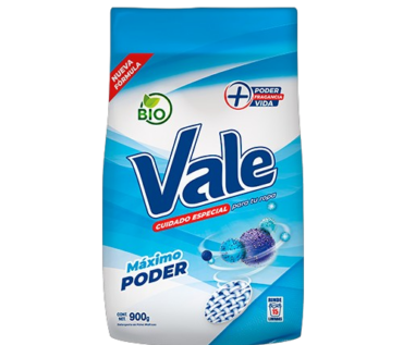 DETERGENTE VALE MAX. PODER 900G