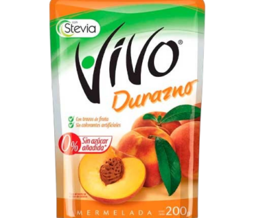 MERMELADA VIVO DURAZNO 200G