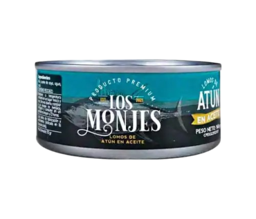ATUN LOS MONJES EN ACEITE 160G