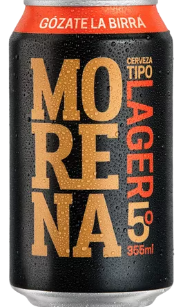 CERVEZA MORENA LATA 355ML