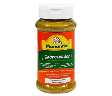 FRASCO SABROSEADOR MANANTIAL 170G