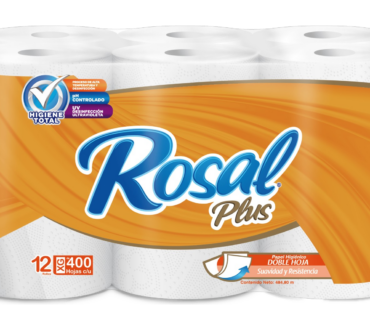 PAPEL HIG. ROSAL 400H 12ROLLOS