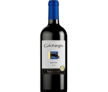 VINO T. GATO NEGRO MERLOT 0.75L