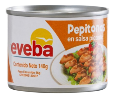 PEPITONAS EVEBA PICANTES 140G