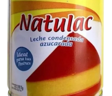LECHE CONDENS. NATULAC LATA 397G