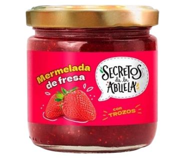 MERMELADA SECRETOS DL ABUELA FRESA 250G
