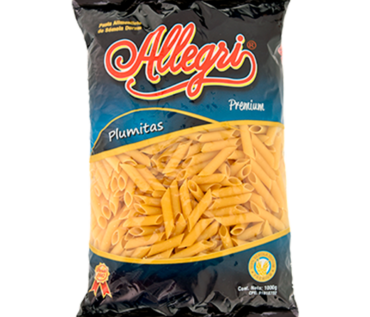 PASTA ALLEGRI PLUMA 1KG