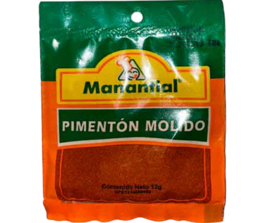 SOBRE PIMENTON MOLIDO MANANTIAL 12G