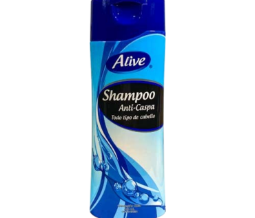 SHAMPOO ALIVE A/CASPA T/TIPO CAB. 400ML