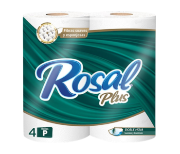 PAPEL HIG. ROSAL 215H 4ROLLOS