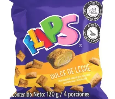 FLIPS DULCE DE LECHE 120G