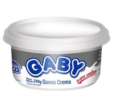 QUESO CREMA GABY 250G