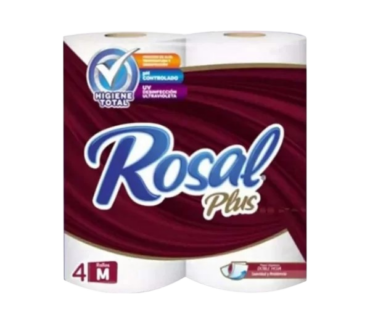 PAPEL HIG. ROSAL 300H 4ROLLOS