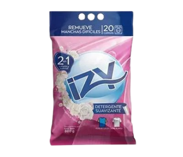 DETERGENTE EN POLVO IZY FLORAL SUAVIZ 400G