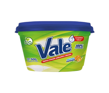 LAVAPLATO EN CREMA VALE MAX. PODER 500G